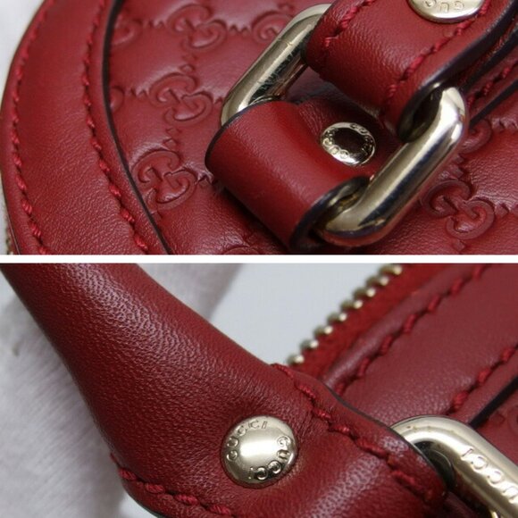 GUCCI Red Shoulder Bag - Picture 10 of 11